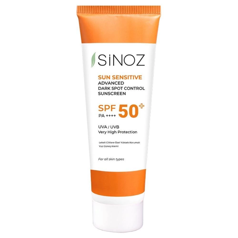 Sinoz Güneş Kremi Spf 50 50ml Lekeli Ciltlere Özel Yüksek Korumalı