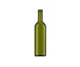 Needion - 12 Adet 750cc Yeşil Cam Şişe Mantarlı Şarap Zeytinyağı Şişesi