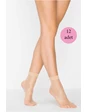 Needion - 12 Adet Fit 15 Soket Ince Parlak Kısa Çorap Açık Ten Standart Renkli
