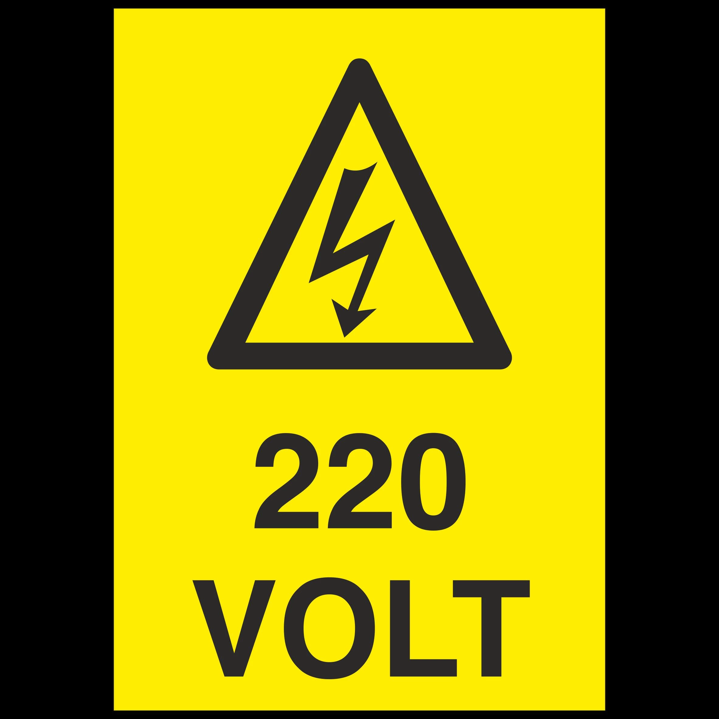 220 Volt Uyarı Levhası Fiyat ve Özellikleri - Needion