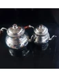 Needion - 2li Mini Çaydanlık Bakır Demlik Set