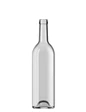 Needion - 35 Adet Dibi Çukur Mantarlı Şeffaf Cam Şişe 750 ml Şarap Zeytinyağı Şişesi Fırçalı  Renkli