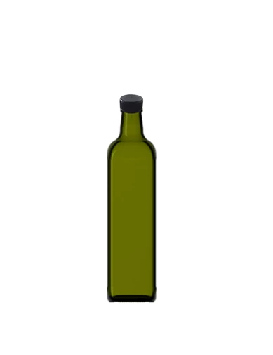 Needion - 35 Adet Marasca  750cc Cam Şişe Kapaklı Şarap Yağ Şişesi Zeytin Yeşili 120575