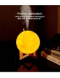 Needion - 3D Ay Gece Lambası Nemlendirici 3 Renk Standlı