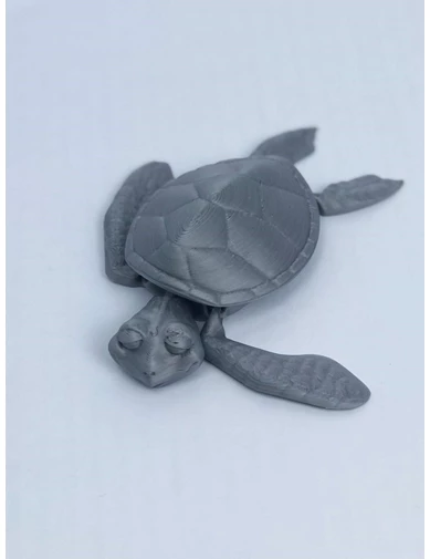 Needion - 3D Hareketli Kaplumbağa Figürlü Oyuncak - Gri
