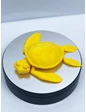 Needion - 3D Hareketli Kaplumbağa Figürlü Oyuncak - Sarı