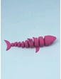Needion - 3D Hareketli Köpek Balığı Figürlü Oyuncak -Pembe