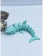 Needion - 3D Hareketli Köpek Balığı Figürlü Oyuncak - Turkuaz
