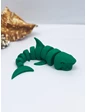 Needion - 3D Hareketli Köpek Balığı Figürlü Oyuncak - Yeşil