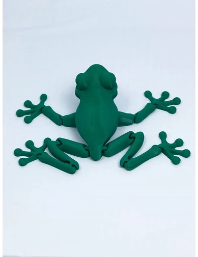 Needion - 3D Hareketli Kurbağa Figürlü Oyuncak - Yeşil