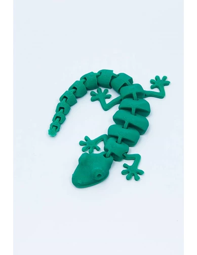 Needion - 3D Hareketli Oyuncak Kertenkele - Yeşil
