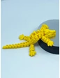 Needion - 3D Hareketli Timsah Figürlü Oyuncak & Masa Dekoru - Sarı