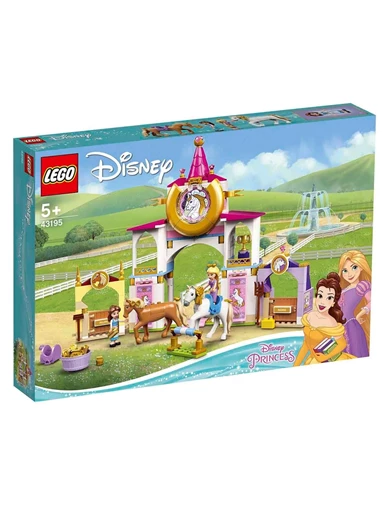 Needion - 43195 LEGO® Disney™ Belle ve Rapunzel'in Kraliyet Ahırları, 239 parça, +5 yaş