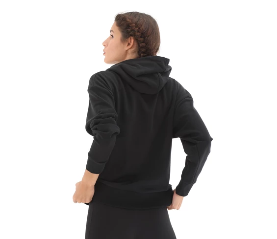 Needion - 597638-51 Puma Classics Logo Hoody Regular Fit Kadın Sweatshirt Siyah