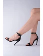 Needion - ALBAN Halles Siyah Kadın Topuklu Ayakkabı 36