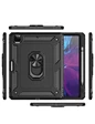 Needion - Apple iPad Pro 11 Kılıf Vega Yüzüklü Standlı Sert Tank Silikon + Nano Ekran Koruyucu Renkli