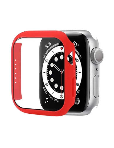 Needion - Apple Watch 45mm Gard Mika Tam Kapatan Ekran Koruyucu