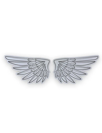 Needion - Archangels Melek Kanat Reflektif Sticker Çınar Extreme 