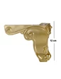 Needion - Aslan Mobilya Kanepe Masa Puf Sehpa Ayağı Baza Ayak Gold 12 cm (4 Adet)