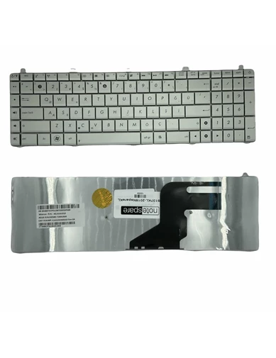 Needion - Asus KNB0-7200UI0011373006495 Uyumlu Laptop Klavye Gümüş TR