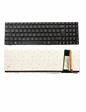 Needion - Asus N56 Uyumlu Laptop Klavye Işıklı Siyah TR