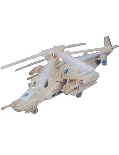 Needion - Atak Helikopter Maketi - Dev Boy 3 Boyutlu Puzzle