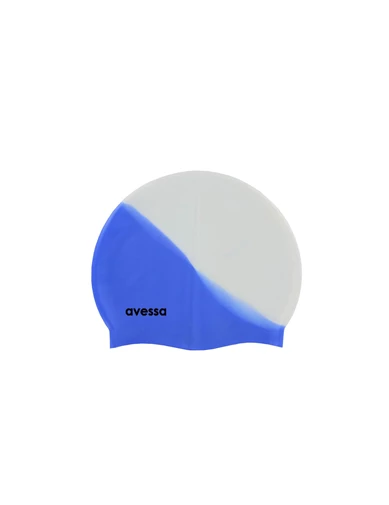 Needion - Avessa Gökkuşağı Silikon Bone Beyaz-Mavi MC502