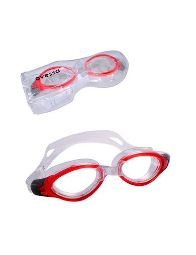 Needion - Avessa Yüzücü Gözlüğü Kırmızı GS5A