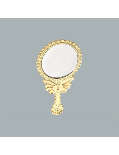 Needion - Ayna Oval Kelebekli Altın (10 Adet)