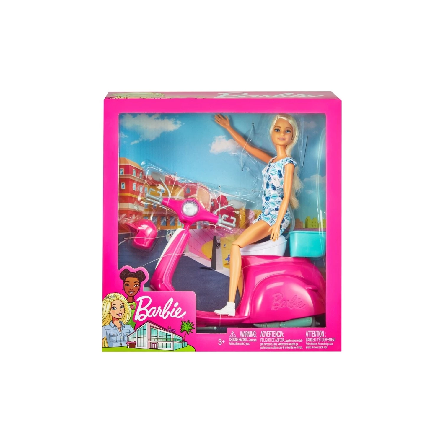 Barbie Bebek Scooter Playset Gbk85 Aksesuar Pembe 7 N9 Fiyat Ve Ozellikleri Needion