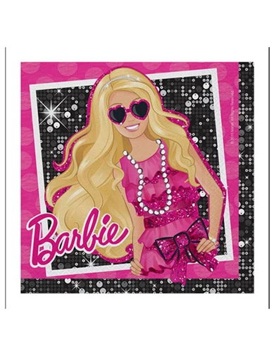 Needion - Barbie Klasik Temalı Kağıt Peçete 33*33 (16 Adet)