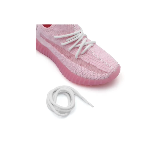 Needion - Basic Lace Beyaz Ayakkabı Bağcığı