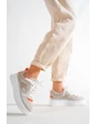 Needion - Basskan Bayan Beyaznut Günlük Yürüyüş Sneaker Spor Ayakkabı BEYAZNUT 37