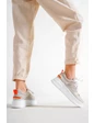 Needion - Basskan Bayan Beyaznut Günlük Yürüyüş Sneaker Spor Ayakkabı BEYAZNUT 37