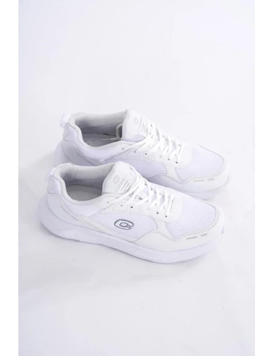 Needion - Bay Beyaz Sneaker Yürüyüş Ayakkabısı 1032
