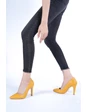 Needion - Bayan Sarı  Stiletto Ayakkabı SARI 36