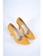 Needion - Bayan Sarı  Stiletto Ayakkabı SARI 36