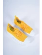 Needion - Bayan Sarı Triko Sneaker Ayakkabı SARI 37