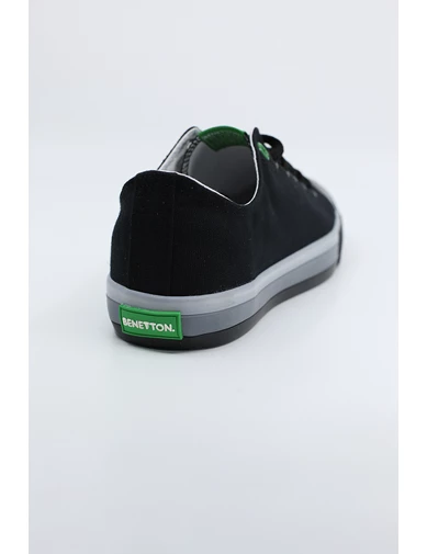 Needion - Benetton Bağcıklı Erkek Spor Ayakkabı Bn-30191 Siyah/Black 11S430191