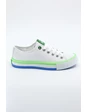 Needion - Benetton Kadın Spor Ayakkabı BN-30176 Beyaz-Yeşil 21S0430176 Beyaz-Yeşil 36