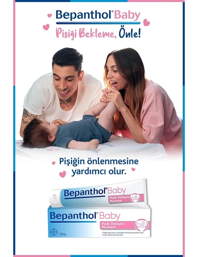 Needion - Bepanthol Baby Pişik Önleyici Merhem 30 gr 3 Adet