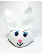 Needion - Beyaz Renk Kulaklı Tavşan Şapkası Hayvan Şapkası