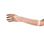 Needion - Beyaz Renk Parmak Arası File Örgü Eldiven 26 cm