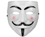 Needion - Beyaz Renk Pembe Yanaklı İthal V For Vendetta Maskesi