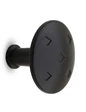 Needion - Big Baklavalı Düğme Çekmece Dolap Kapak Kulpu Kulbu Mat Siyah Metal Kulp