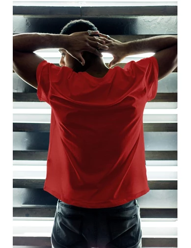 Needion - Breaking Bad BR-BA 19 Kırmızı Erkek Oversize Tshirt - Tişört