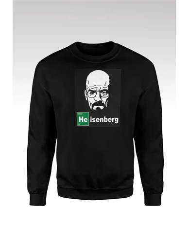 Needion - Breaking Bad Heisenberg 13 Siyah Sweatshirt