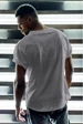 Needion - Breaking Bad Jesse Pinkman 17 Gri Erkek Oversize Tshirt - Tişört S