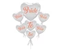 Needion - Bride To Be Team Bride Folyo Balon Buket Seti 5li Set Rose Gold Renk 100 cm
