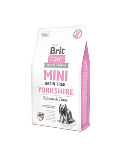 Needion - Brit Care Tahılsız Mini Yorkshire Somonlu Yetişkin Köpek Maması